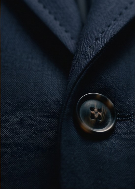 Macro de tela Notte en 100% cashmere